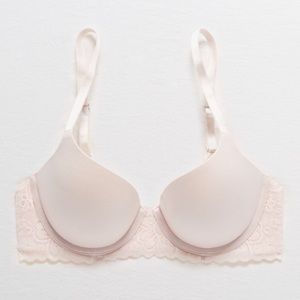 Aerie Real Sunnie Demi Push Up Bra